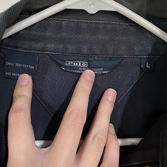 Ralph Lauren Men's Dark Blue work jacket large - Picture 2 of 8